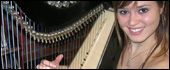 Harp Player Elisa