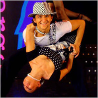 Latin couple Ballroom Dancesport Latin Dancers  Anton & Alesia