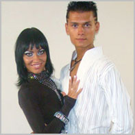 Latin couple Ballroom Couple Victor & Yuliya