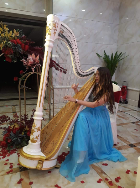 Female Harpist 105432/ International Talent Agency "Rising Stars".