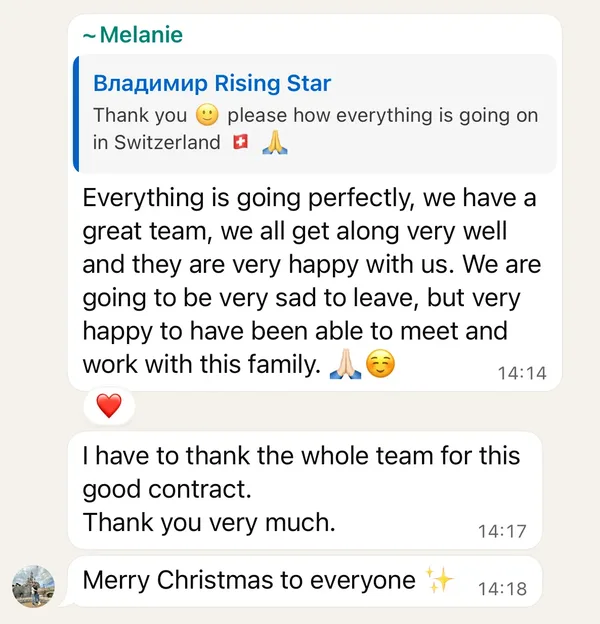 Testimonial from Melanie